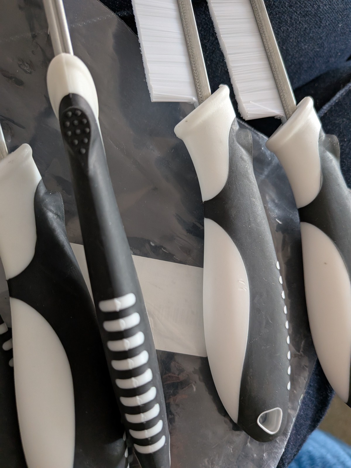 Crevice Cleaning Brush Set | Gap & Track Cleaner Tool 5 in total image 3
