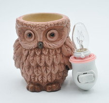 Scentsy Owl Mini Plug In Wax Warmer Night Lig...