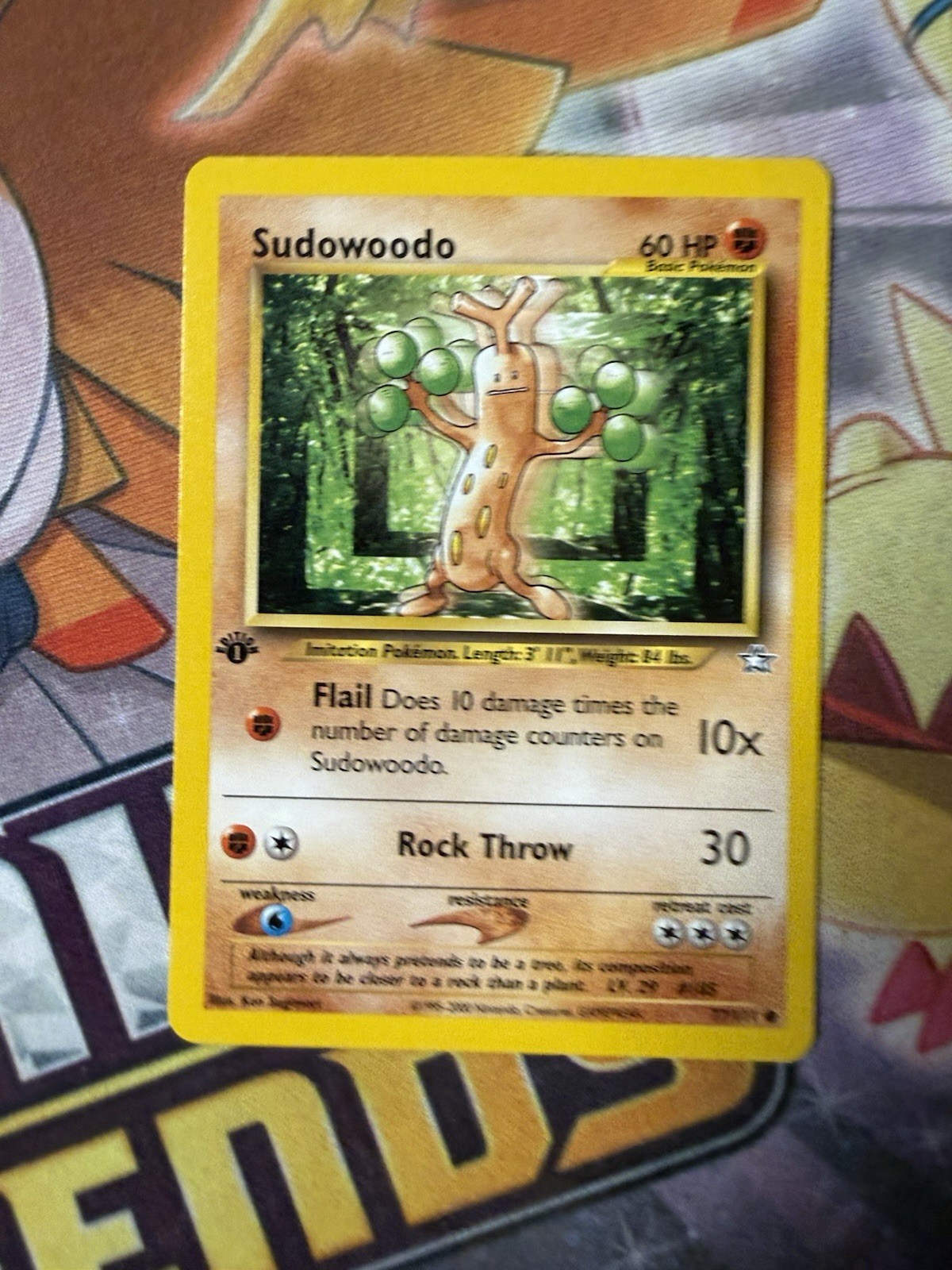 Sudowoodo 77/111 Neo Genesis Regular 1st edition NM