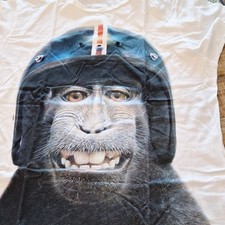 French Kick Herren T-Shirt Weiß Gr. M Rundha...