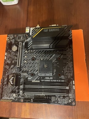 ASUS TUF Gaming A520M-PLUS WiFi AM4 Motherboard   Ryzen 5000 Ready, DDR4