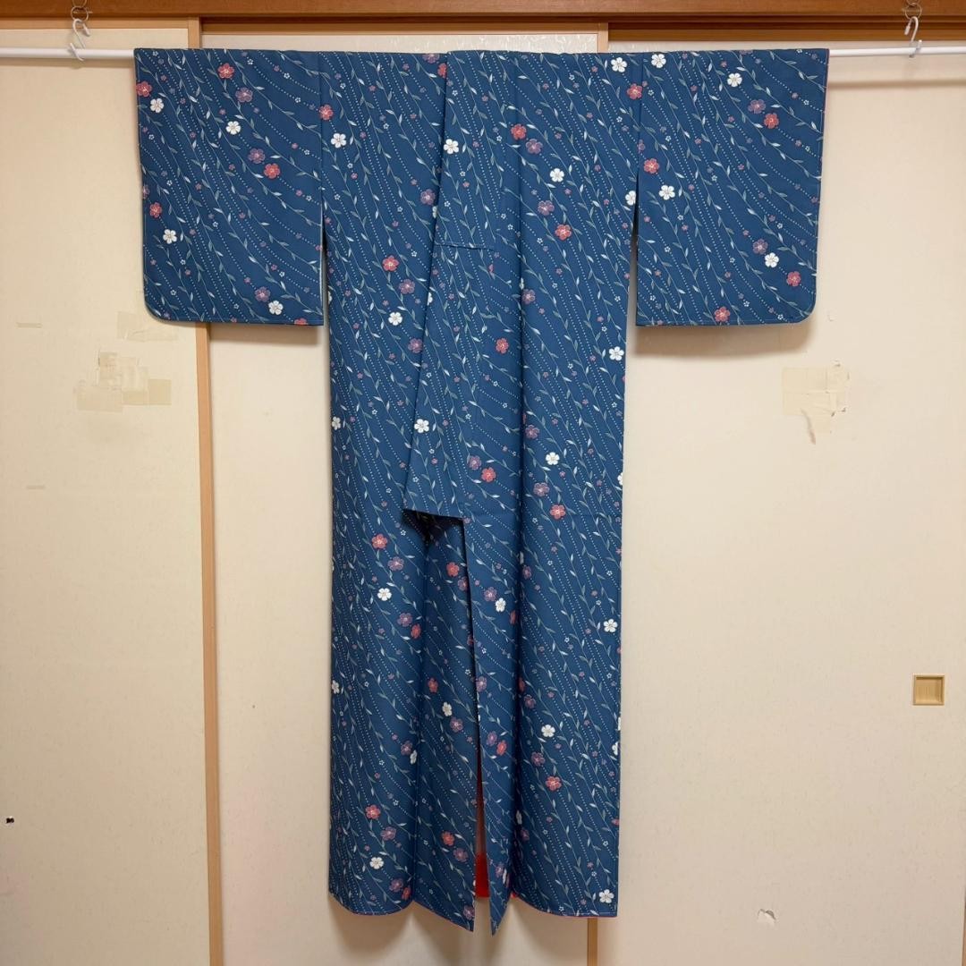 Washable Kimono Small Pattern Polyester 159.5cm J… - image 2