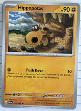 Pokémon TCG Hippopotas Destined Rivals 105/182 Common Near Mint