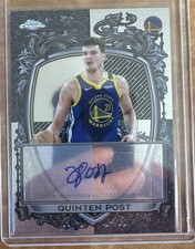 Quinten Post 2025-26 Topps Chrome Signature Style Auto #SS-QP