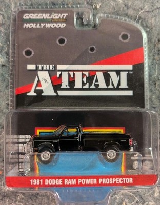 Green Light 1:64 Hollywood Series 43 The A-Team -1981 Power Ram Explorercar 