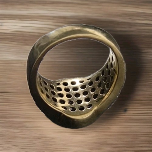 Mens Cluster Ring 9.3 Grams Size 10 Yellow Gold - Picture 4 of 4