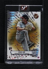 2023 Topps Pristine Gold Pristine Pulsar Refractor 41/50 Evan Lee #121 1dv4