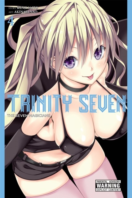 Trinity Seven, Vol. 4: The Seven Magicians by Kenji Saitou NEW - Image 3
