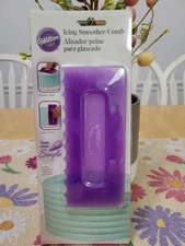 Cake Decorating Comb / Icing Smoother Tool  - New