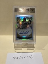 2013 Bowman Chrome Draft Refractor Autograph Auto Austin Meadows BGS 9.5 GEM 10