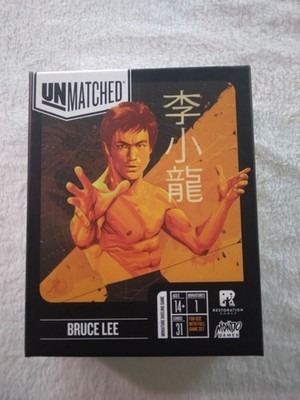 Unmatched Board Game - Bruce Lee Expansion - Mondo Games - OOP - Rare Complete