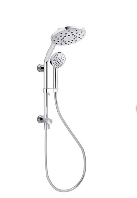 #ad Kohler HydroRail 3 in 1 Multifunction Showerhead and Column Kit Polished Chrome $106.48