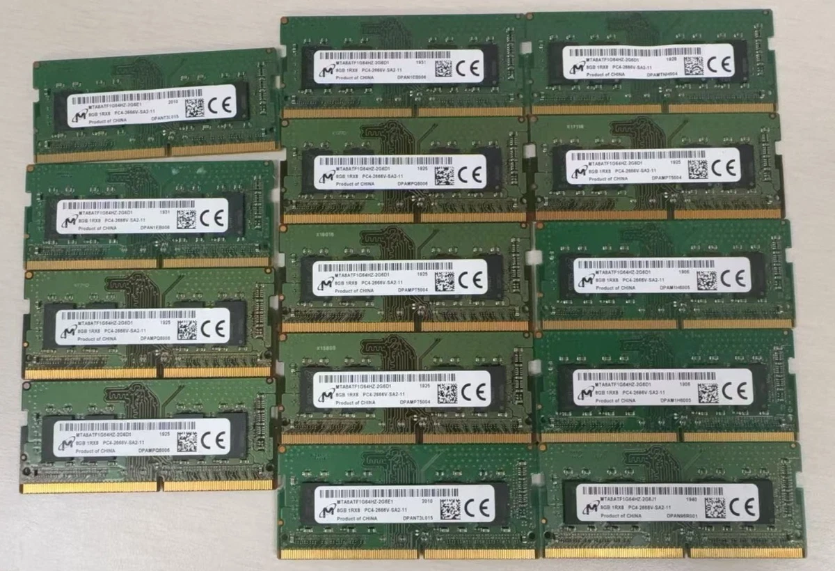 Micron Computer PC4-21300 (DDR4-2666) Bus Speed Memory (RAM) for