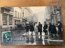 71-CHALON SUR SAONE-INONDATION 1910-RUE DE L OBELISQUE-N 6010-B/0079