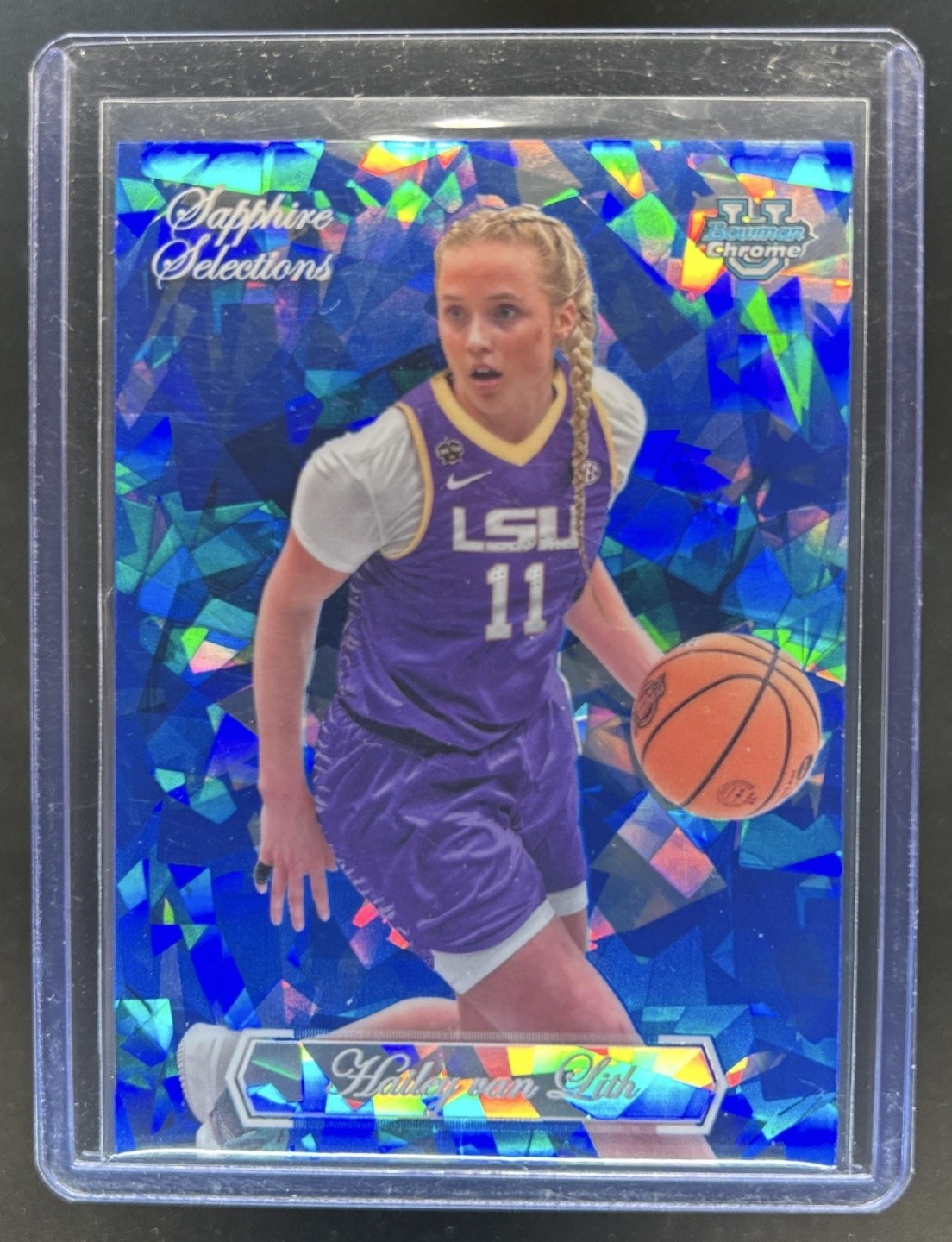 2023-24 Bowman University Chrome Sapphire Hailey van Lith Selections #SAS-8