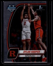 2024-25 Bowman Chrome University Dylan Harper 1st Bowman #22 Rutgers Rookie