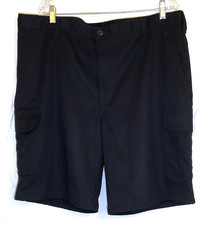 Men's Sz.40 Shorts Cintas Uniform Cargo ComfortFLEX Work Black Delivery Mechanic