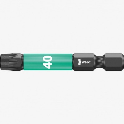 Wera 057667 T40 x 50mm TORX  Impaktor Diamond Coated Power Bit