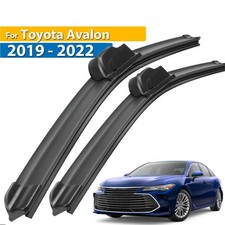 2Pcs Front Windshield FlatWiper Blades Set For Toyota Avalon 2019 - 2022 26" 20"