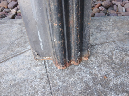 Agnews Australia Vintage 700DSQ Cast Iron Fireplace Mantel Used Garage Sale - Picture 8 of 23