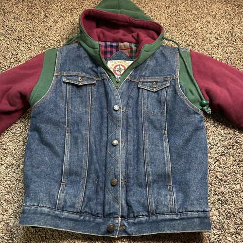 Vintage/Retro Youth Passager Classic Denim Jacket Size 14 - Picture 5 of 16