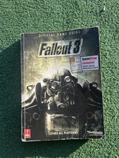 Fallout 3 Official Game Guide 2008 Bethesda All Platforms With Map Poster