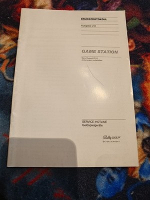 Geldspielautomat Spielautomat Handbuch Game Station 