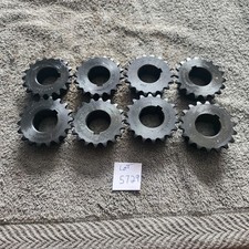 Lot 8 Vintage Small Industrial Roller Sprockets Steampunk Machine Gear Cog Wheel