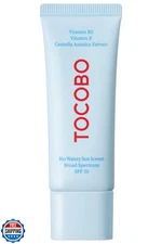 Bio Watery Sunscreen SPF 50 Broad Spectrum Korean Facial Sun Cream with Hyalu