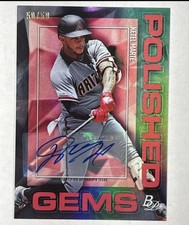 2020 Bowman Platinum Ketel Marte Autograph /50 Polished Gems SP