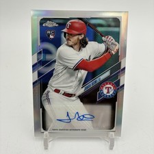 2021 Topps Chrome Update Series - Target Chrome Autographs Jonah Heim #CUSA-JHE