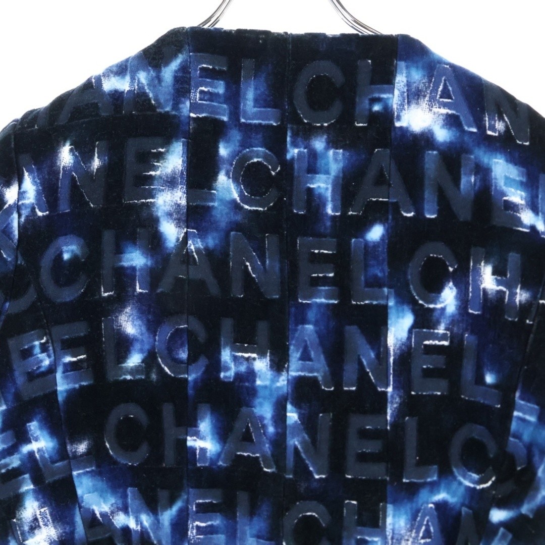 CHANEL Coco Mark Rhinestone Button Embossed Logo … - image 4