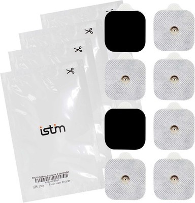 16er Pack Selbstklebende Elektroden - Universal Pads für TENS-Maschinen (3,5 mm)