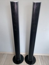 ⭐️PAAR TEUFEL L 330 FR Säulen Lautsprecher Standlautsprecher Heimkino silber⭐️