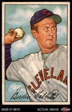 1952 Bowman #124 Birdie Tebbetts Indians 4.5 - VG/EX+