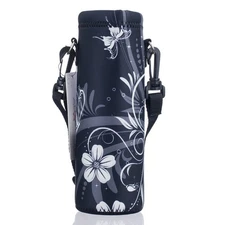 Water Bottle Carrier, Insulated Neoprene Water bottle Holder Bag Case Pouch