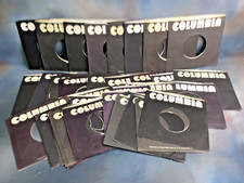Vintage COLUMBIA 45 rpm Sleeve Lot Used Quick Ship 7-inch Sleeves