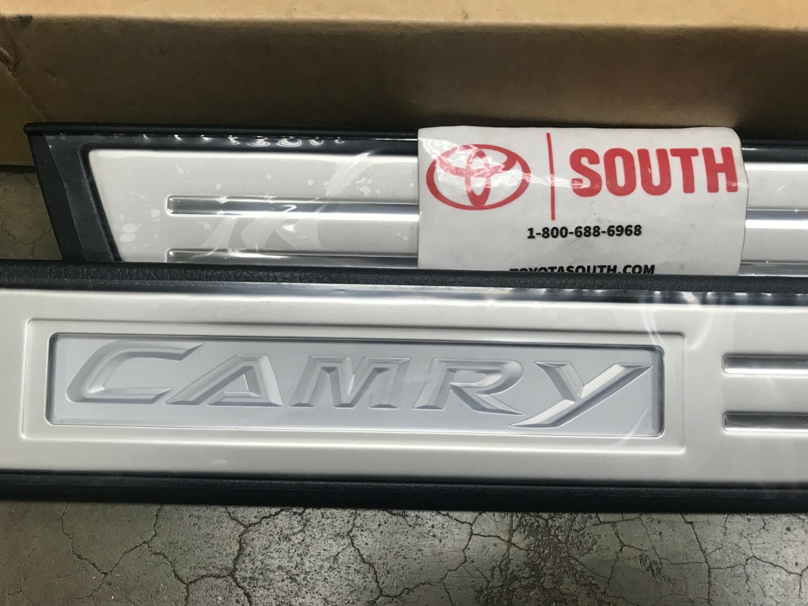 20122017 Camry Door Sill Protectors Genuine Toyota PT92203120 4 Piece Set eBay