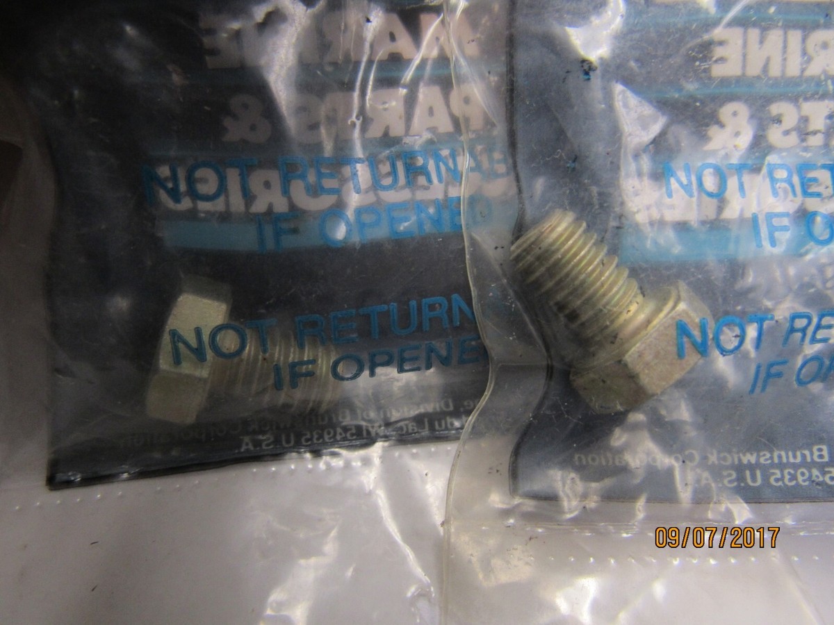 2 New OEM Mercury Quicksilver Mariner Screws 10-98257 | eBay