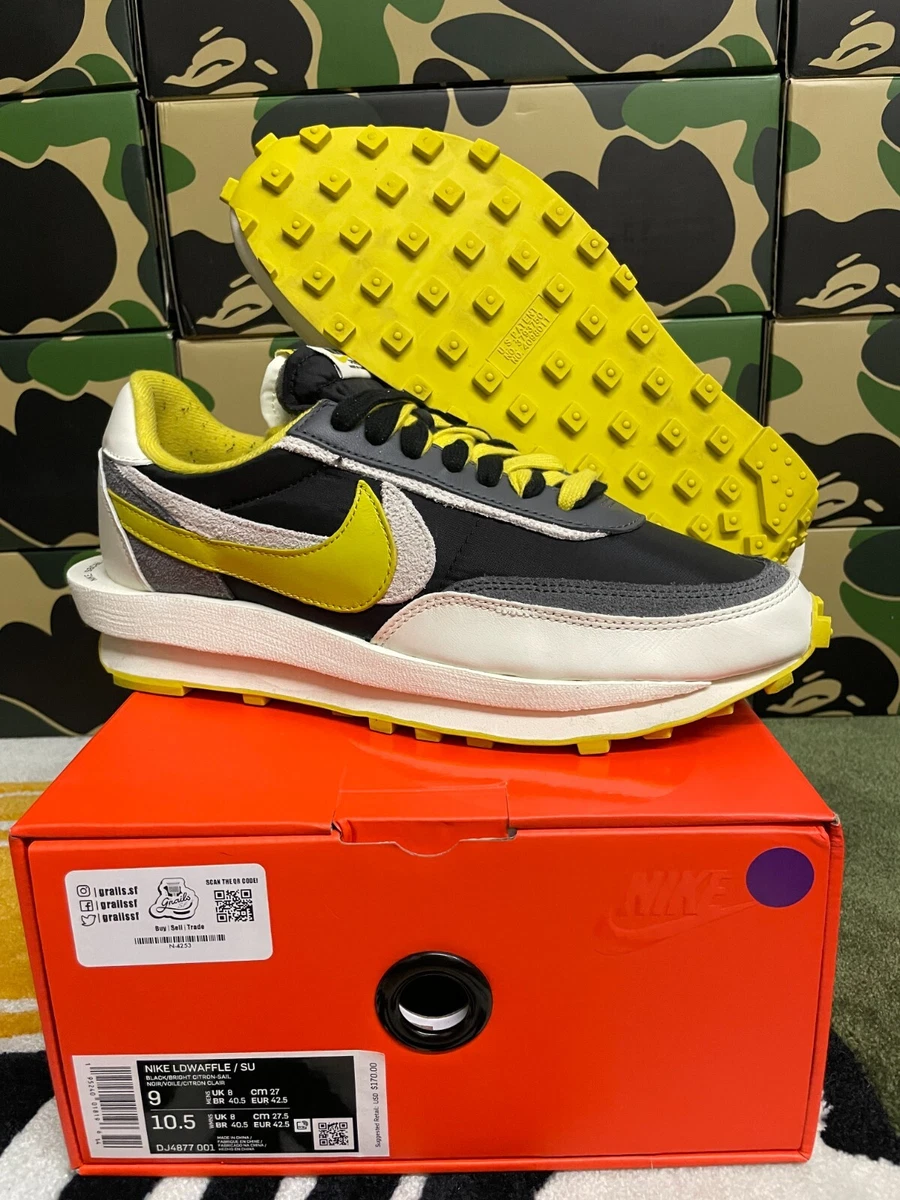 Nike LD Waffle Sacai Undercover Bright Citron DJ4877 001 USED (9/10) Size 9