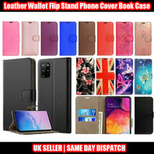 Custodia a libro portafoglio in pelle Samsung S9 S9+ S10 S10 5G supporto pieghevole telefono