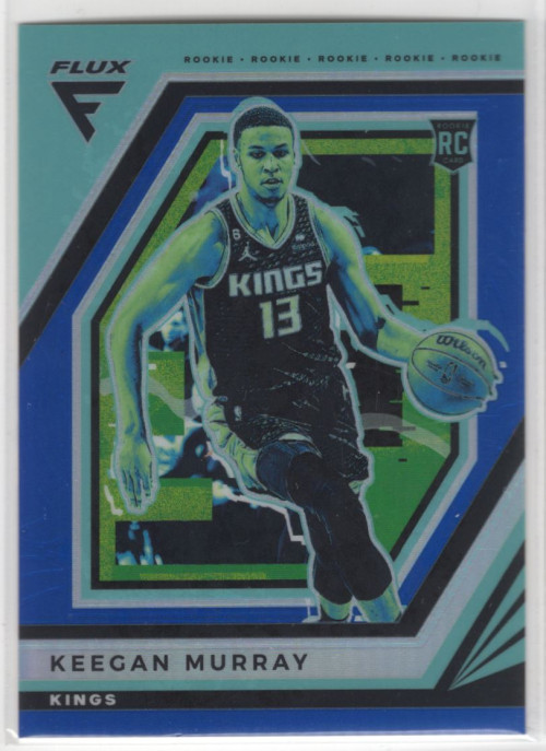 2022-23 Panini Flux Blue #228 Keegan Murray /99 Rc Rookie
