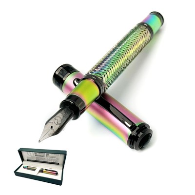 USA 25th Anniversary Limited Edition 1999 Innova Lightning Fountain Pen - Fle...