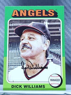 dick-williams-2024-topps-heritage-134-angels-ebay