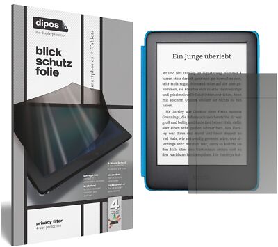 Schutzfolie für Amazon Kindle Kids Edition (2019) Blickschutzfolie matt Folie