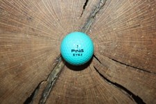 VINTAGE SOLID TEAL PING EYE 2 GOLF BALL