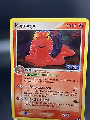 Magcargo 41/115 Uncommon Reverse Holo Near Mint Ex Unseen Forces
