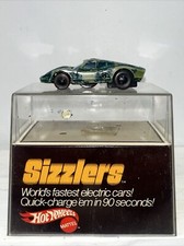 Hot Wheels Sizzlers 1967 Ford Mark IV Blue Painted Green Original Case Untested
