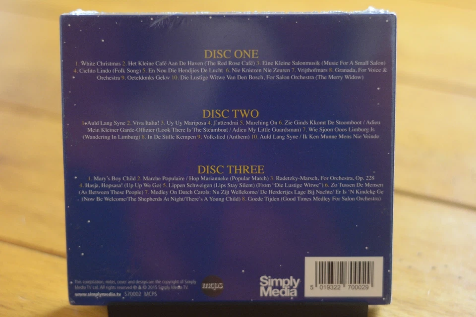 SEASONAL GREETINGS FROM ANDRE RIEU AUDIO CD [NEW SEALED] 3 DISC SET SCARCE [165] Foto 2 de 4