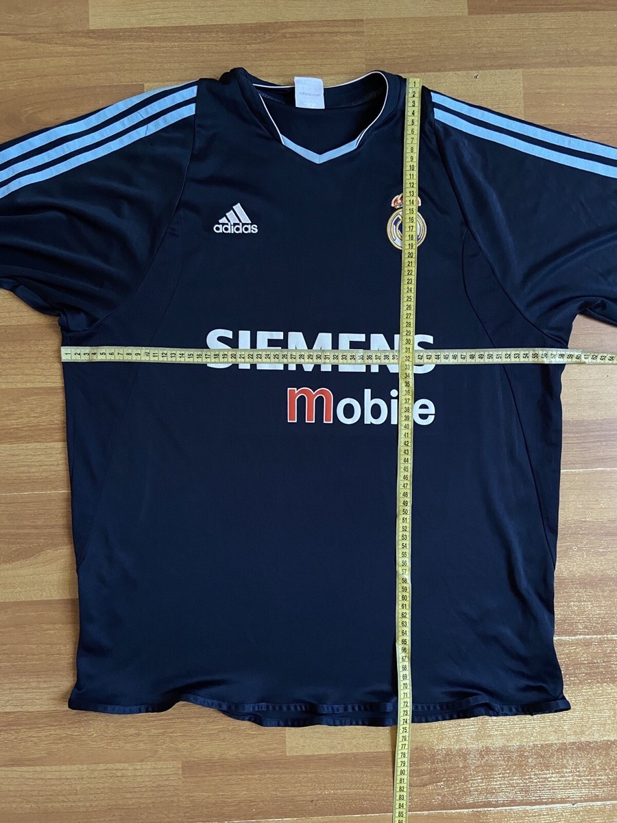 REAL MADRID 2003 2004 AWAY FOOTBALL SHIRT SOCCER JERSEY ADIDAS